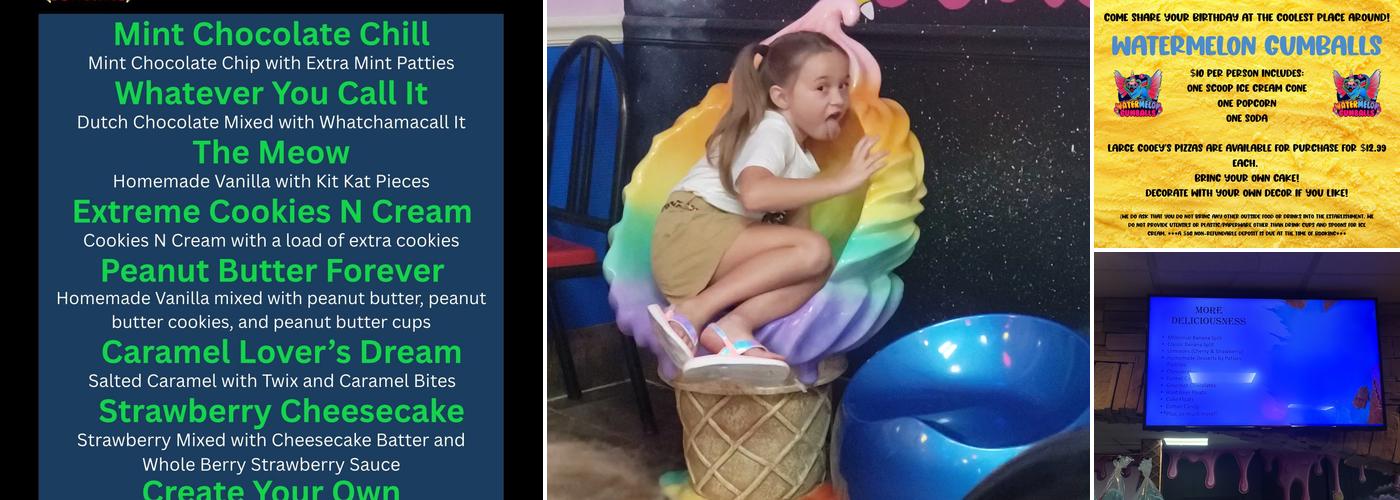 Watermelon Gumballs Menu