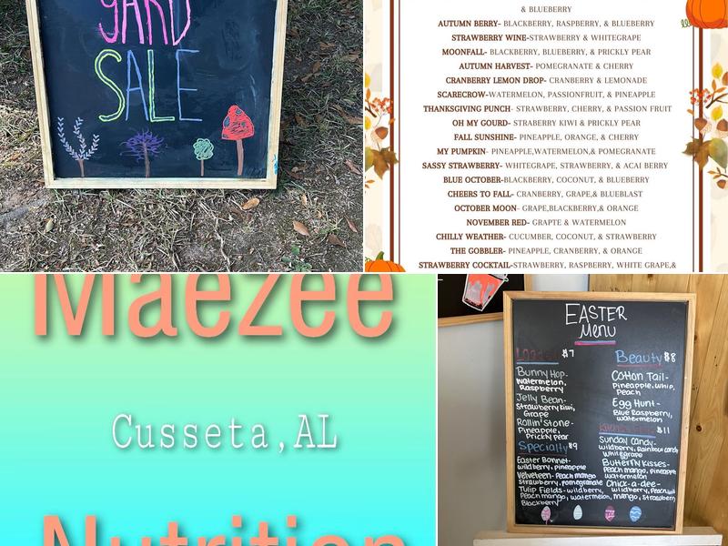 Maezee Nutrition 7149 Co Rd 388, Cusseta
