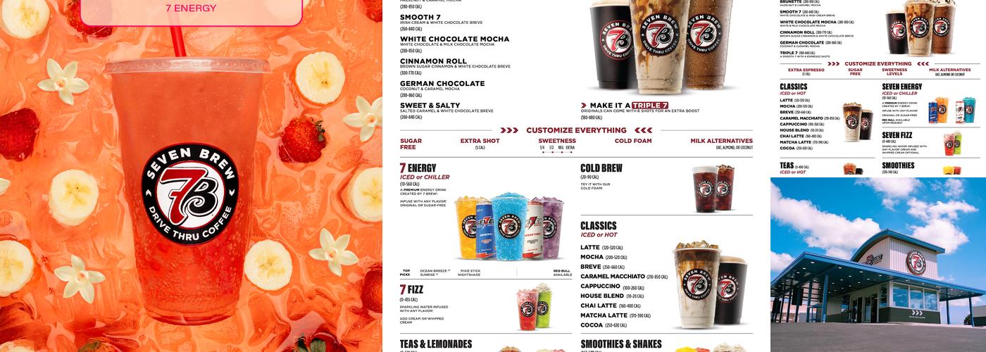 7 Brew Coffee Menu