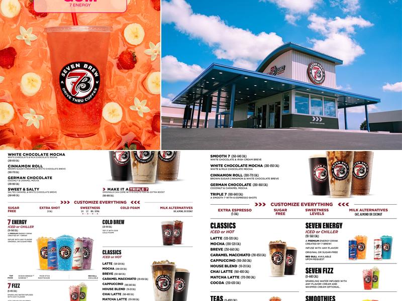 7 Brew Coffee Menu