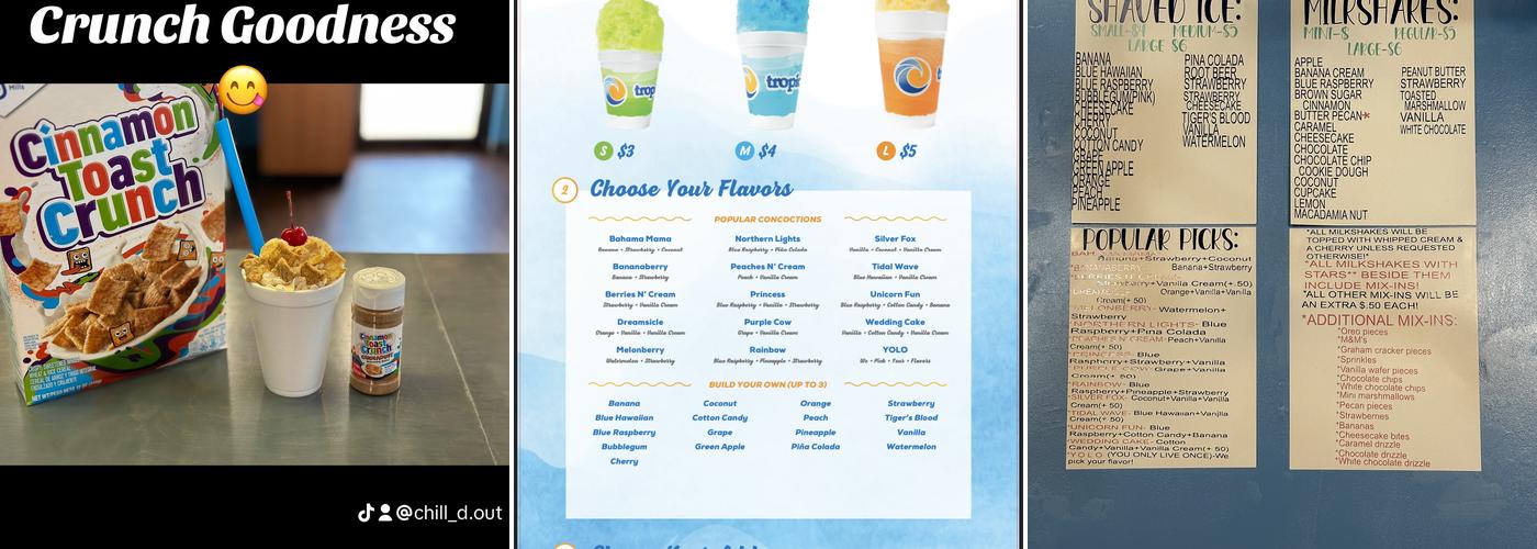 Chill’d Out Menu