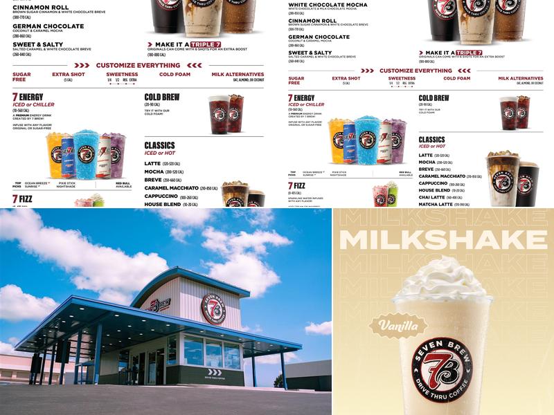 7 Brew Coffee Menu