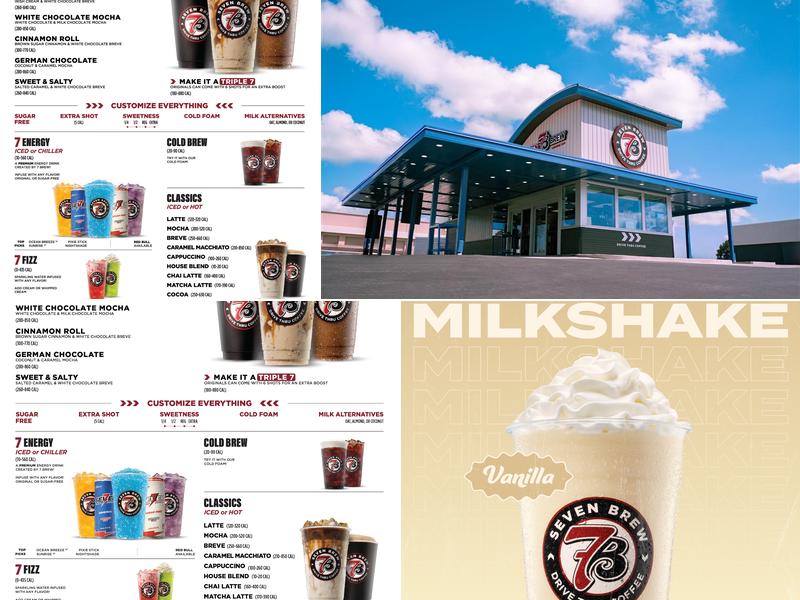 7 Brew Coffee Menu