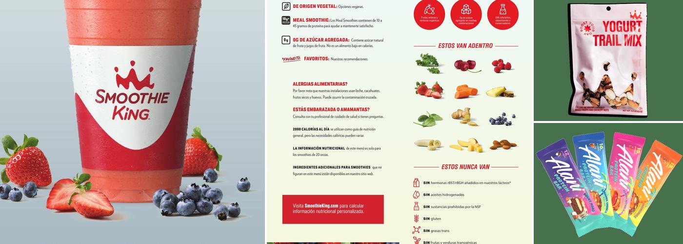 Smoothie King Menu