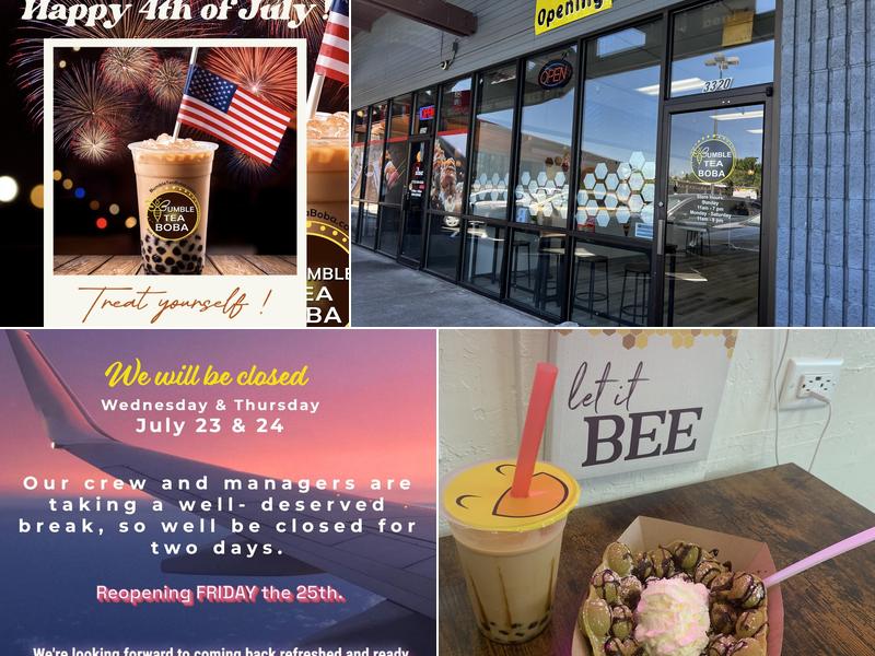 Bumble Tea Boba, Reno Nevada