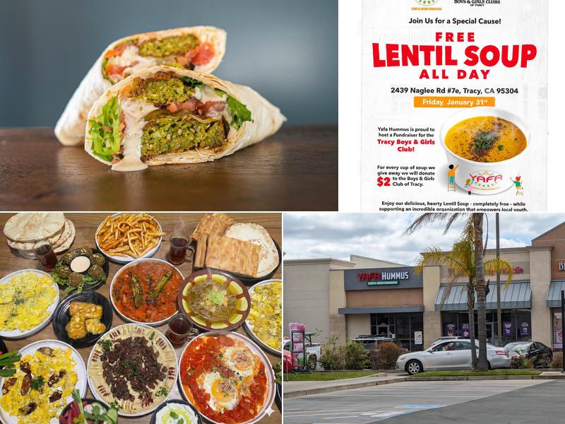 Yafa Hummus 612 W Lodi Ave Suite 106, Lodi
