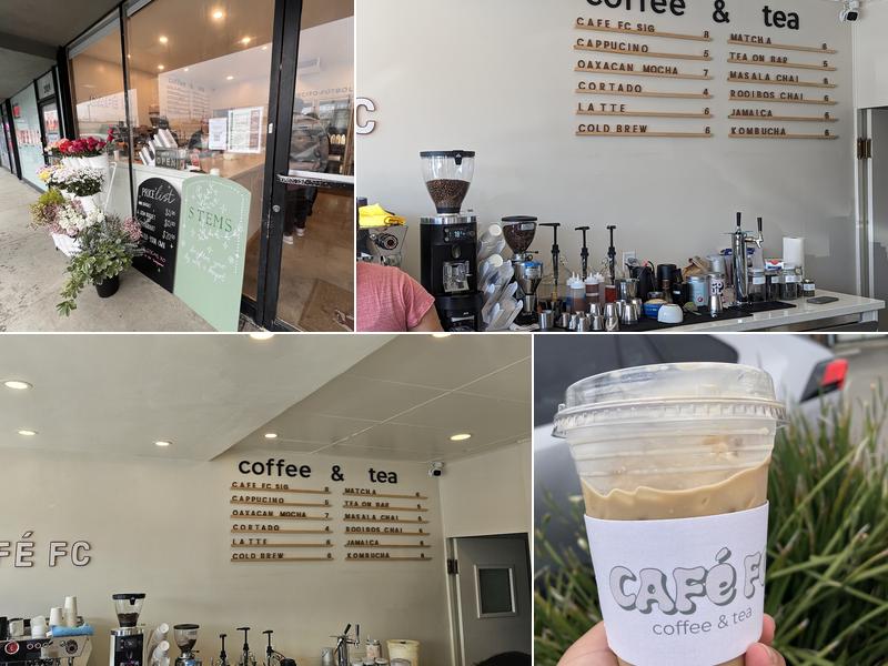 CAFE FC Menu