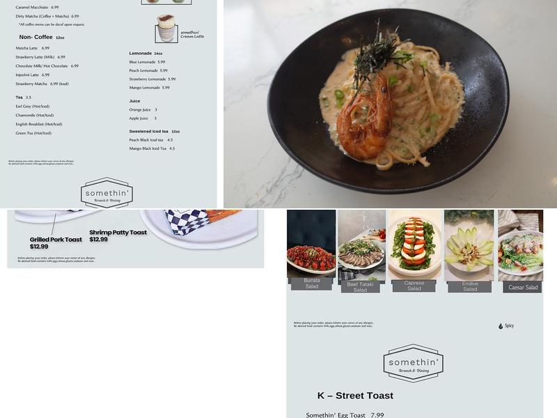 somethin' Menu