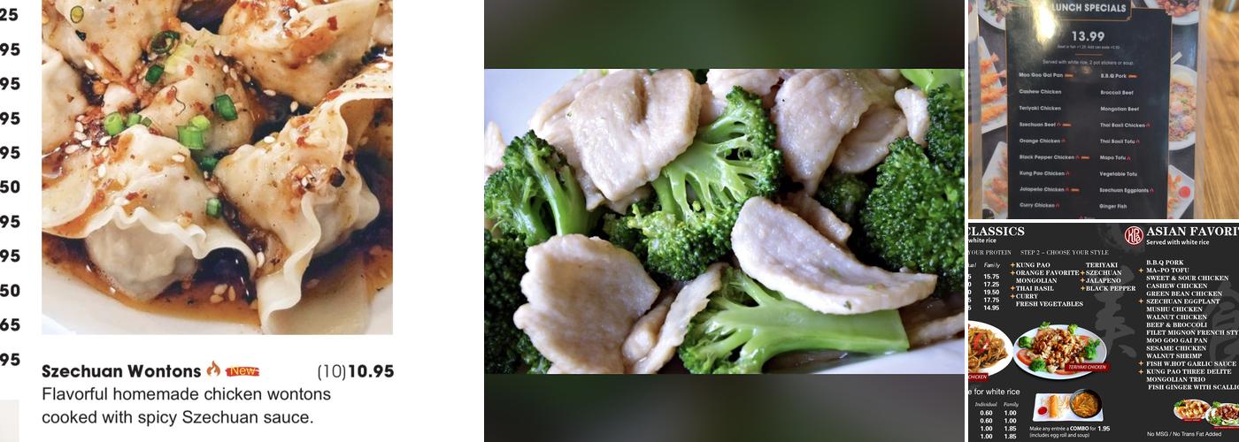 KPB Asian Bistro Menu