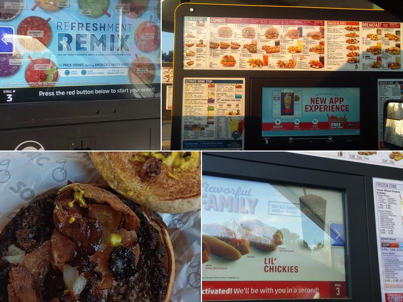 Sonic Drive-In Menu