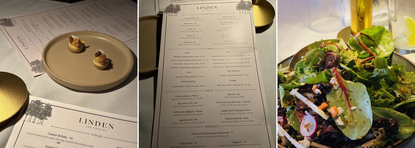 LINDEN Menu