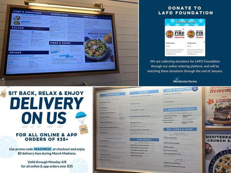 Mendocino Farms Menu