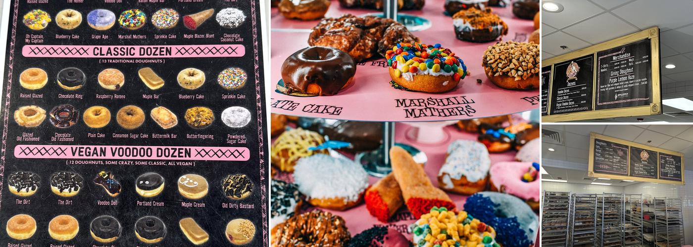 Voodoo Doughnut Menu
