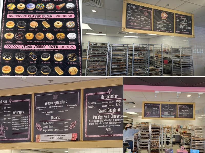 Voodoo Doughnut Menu