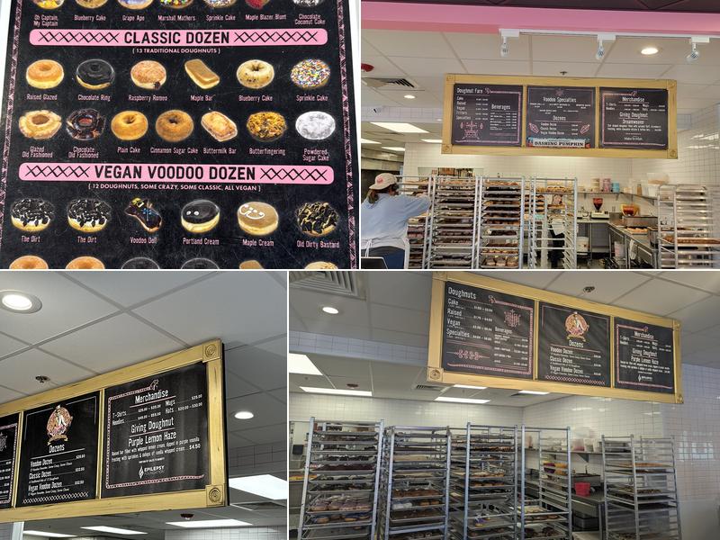 Voodoo Doughnut Menu