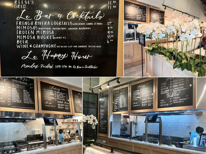 Sweet Paris Coral Gables Menu