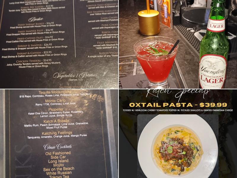 Katch Kitchen & Cocktails Menu