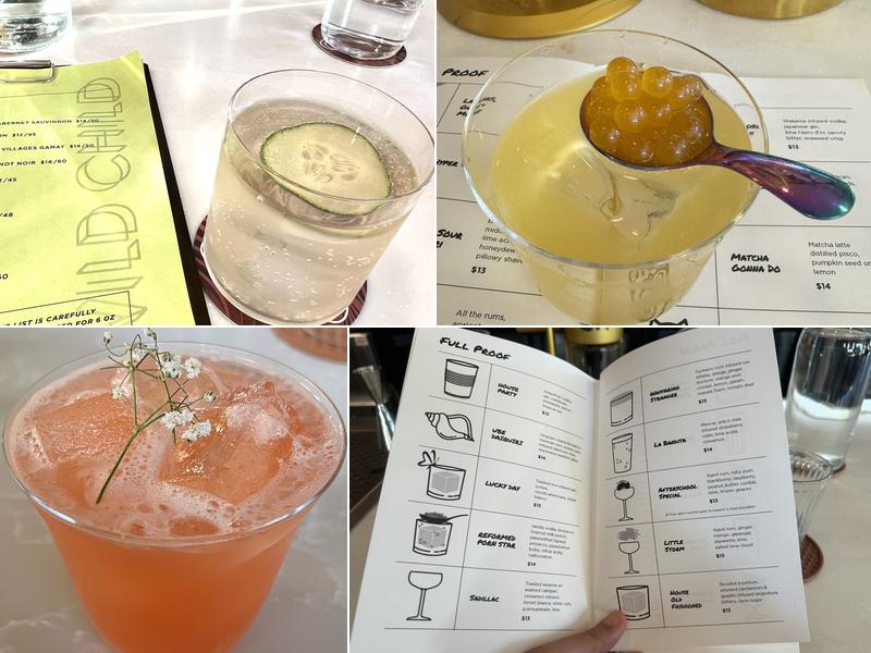 Wild Child Menu