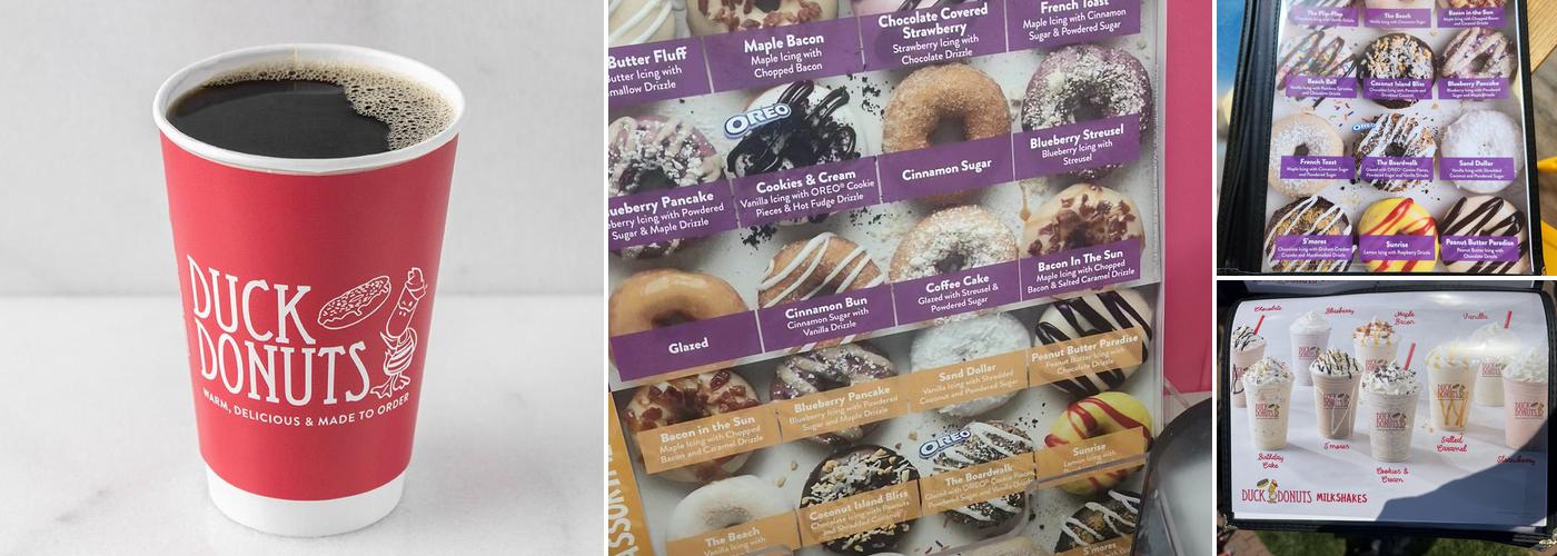 Duck Donuts Menu