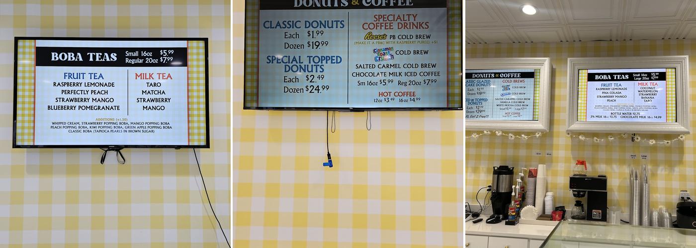 DAISY'S DONUTS Menu