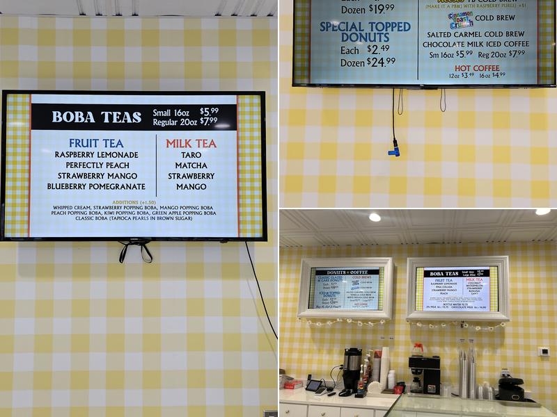 DAISY'S DONUTS Menu