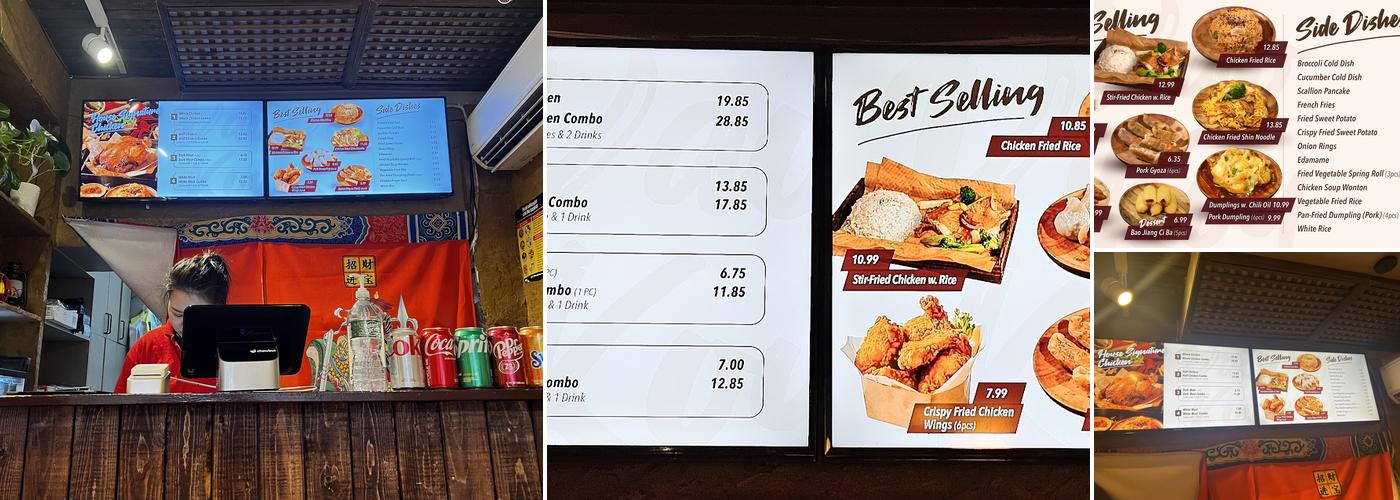 Cauldron Chicken Menu