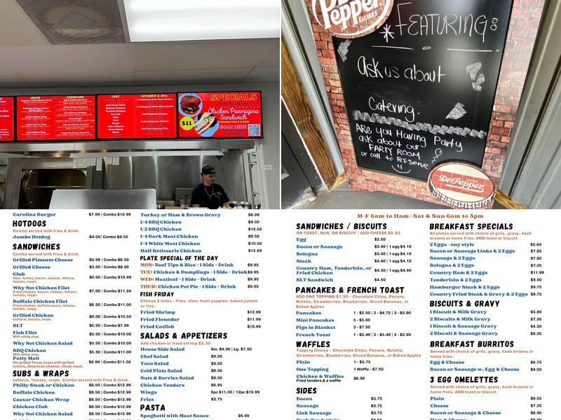 Why Not Chicken Grill & Rotisserie Menu