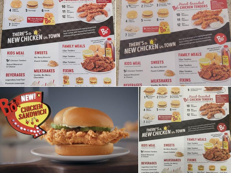 Bojangles Menu