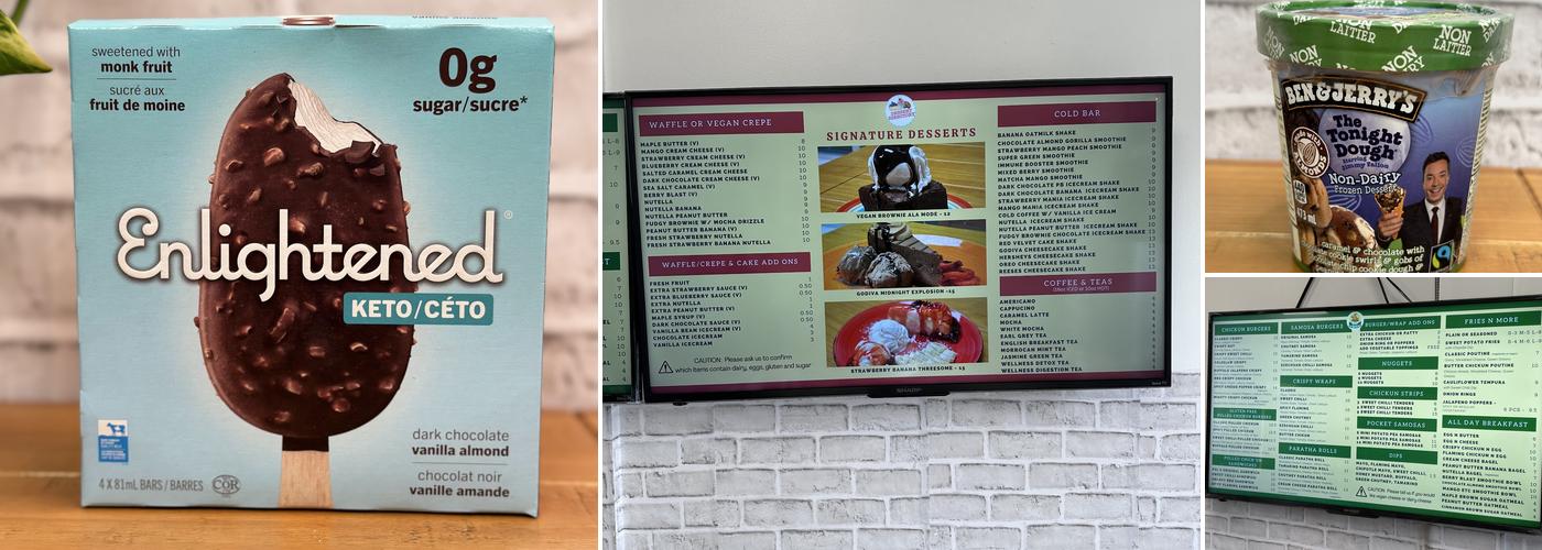 Dessert Directory Menu