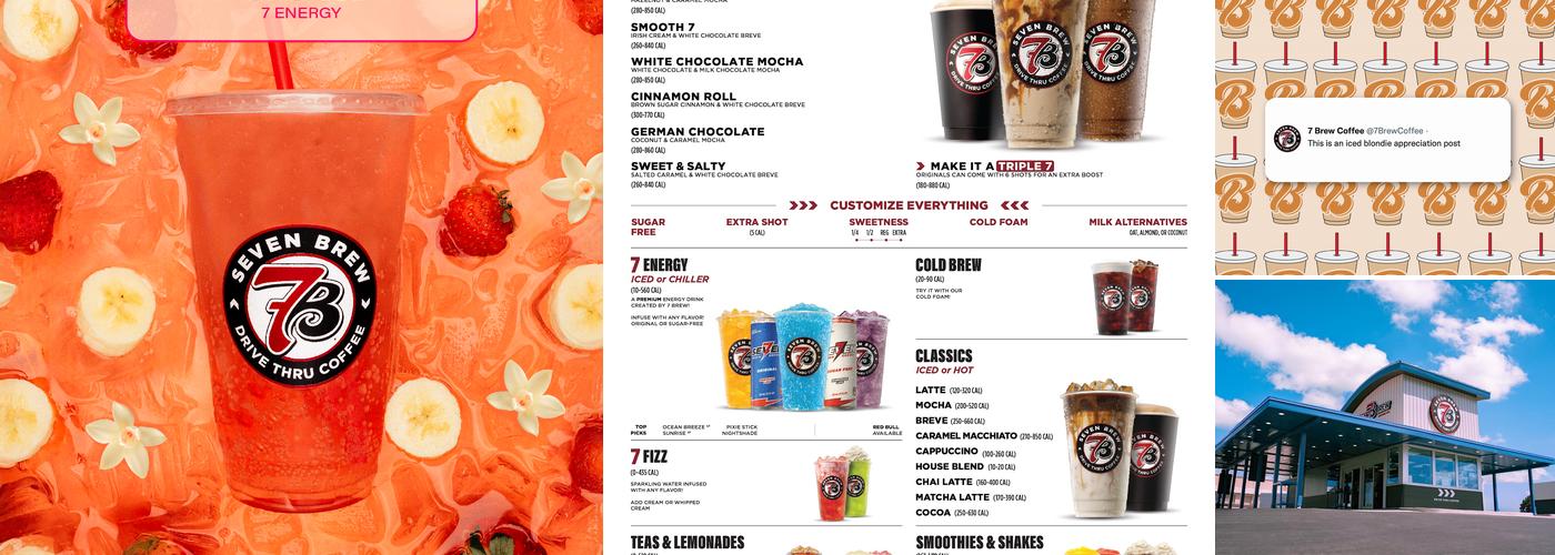 7 Brew Coffee Menu