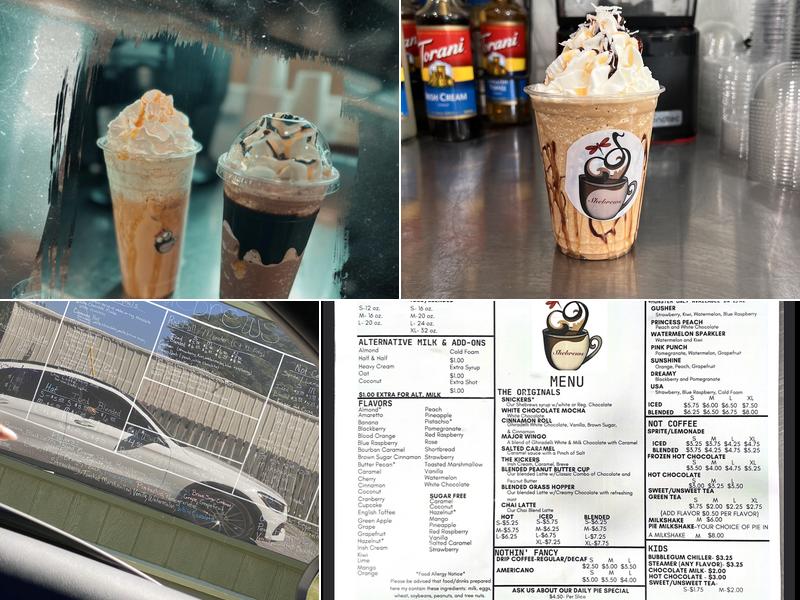 Shebrews Coffee & Pie Menu