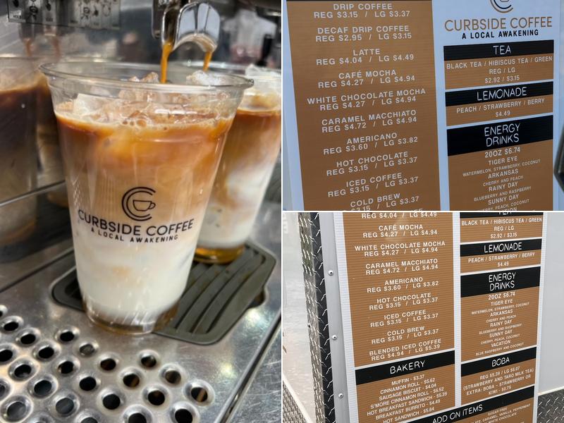 Curbside Coffee Menu