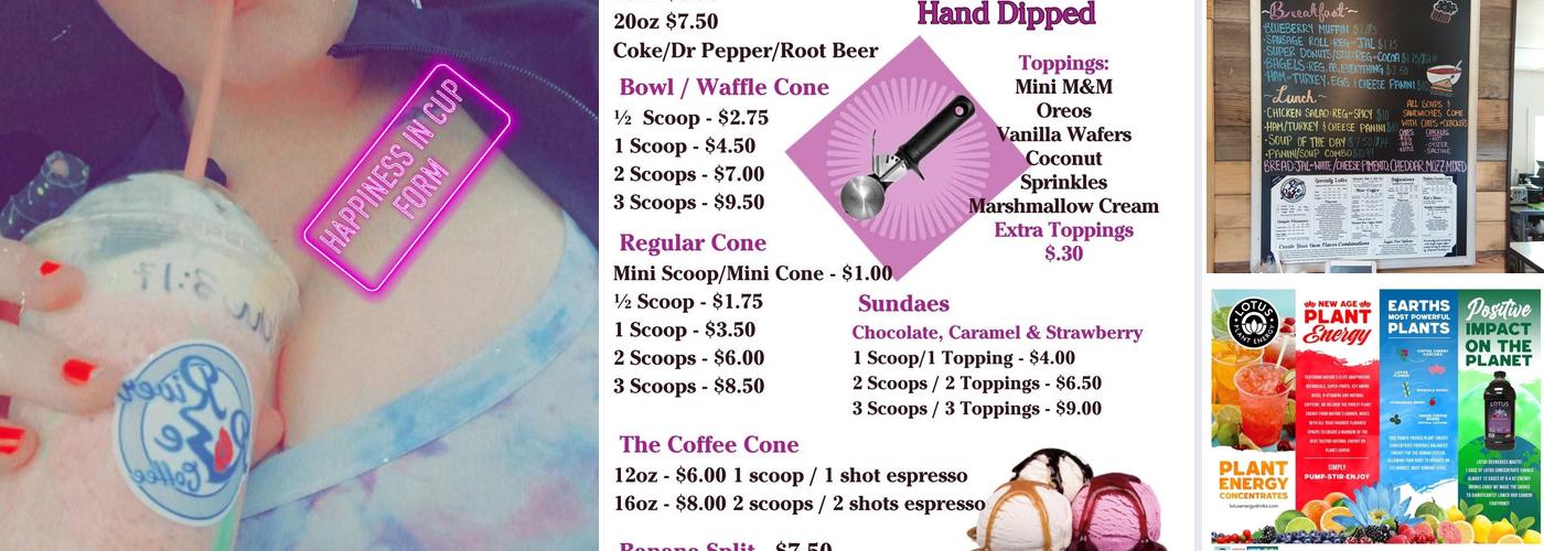 River Rose Coffee Menu