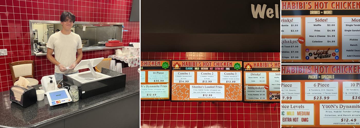 Habibi's Hot Chicken Menu