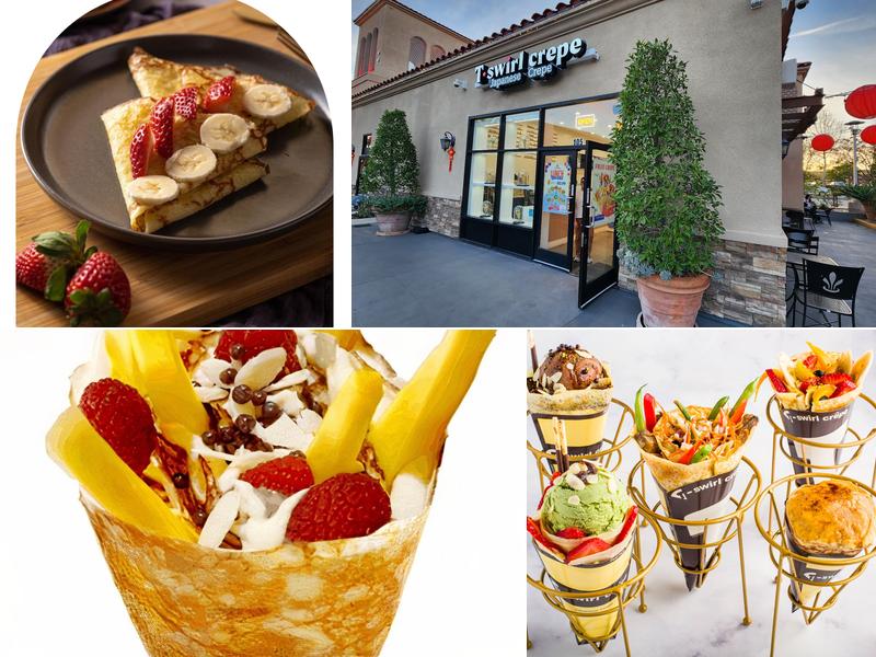 T-Swirl Crepe Temple City