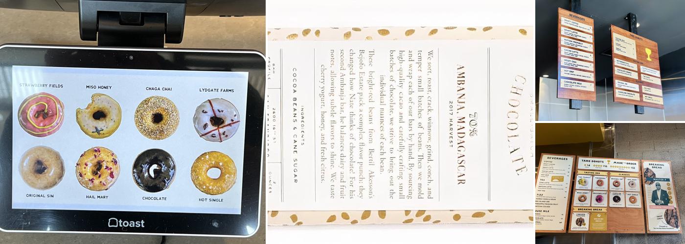 Holey Grail Donuts Menu