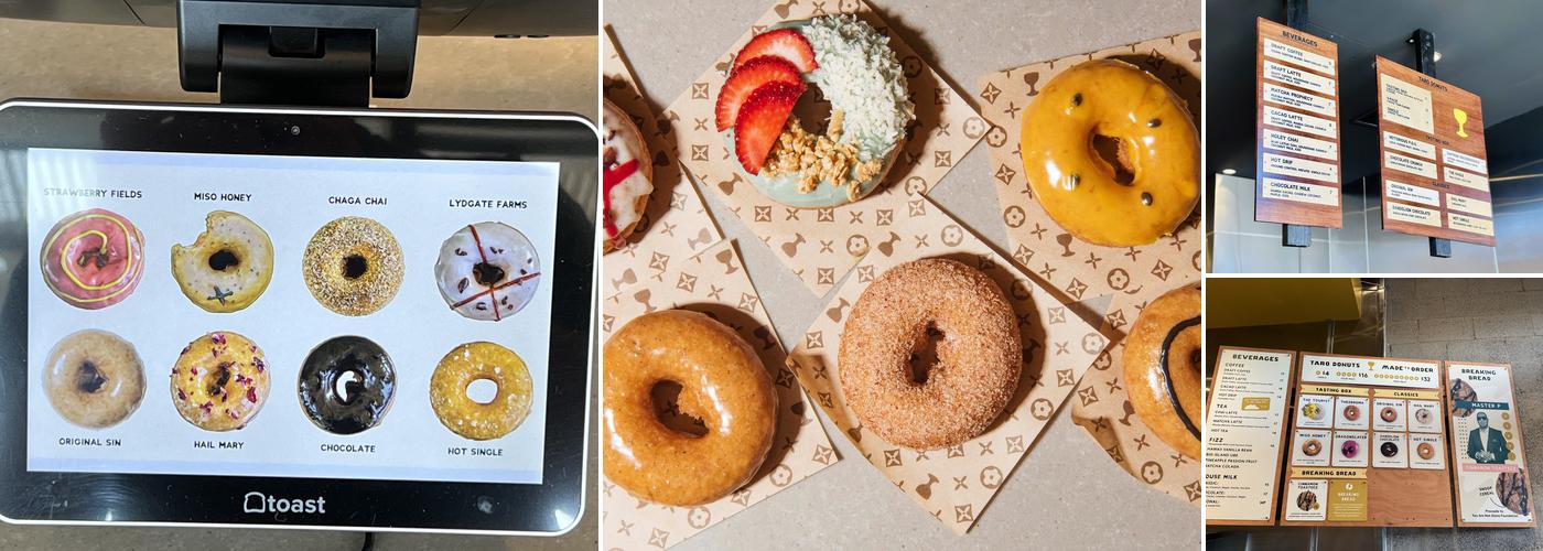 Holey Grail Donuts Menu