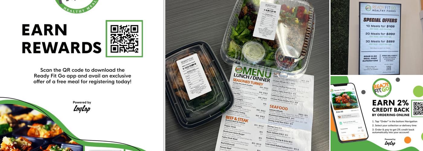 Ready Fit Go! Menu