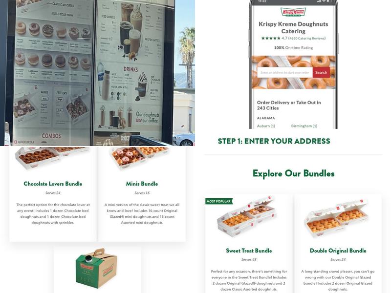 Krispy Kreme Menu