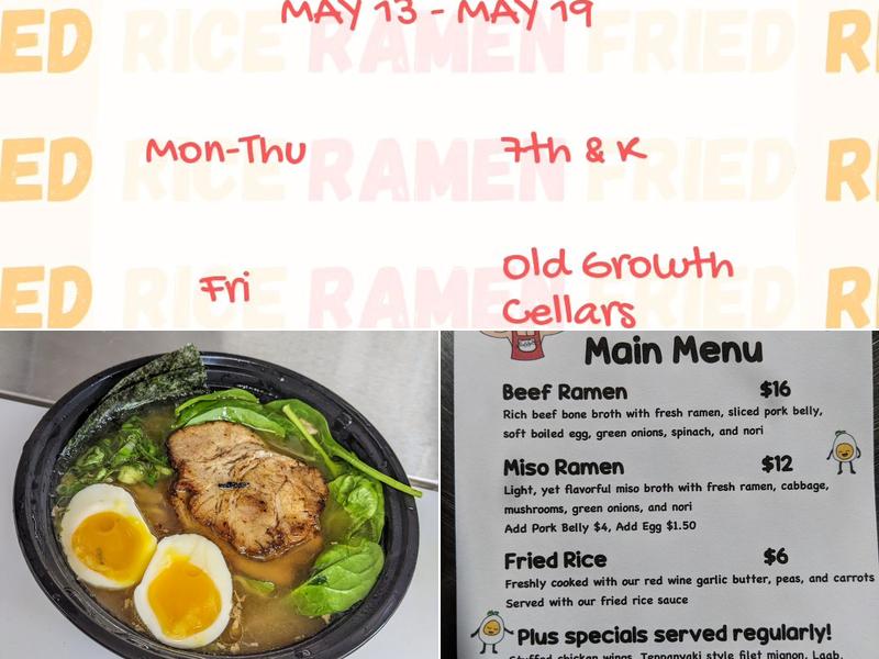 Nou Nou's Menu