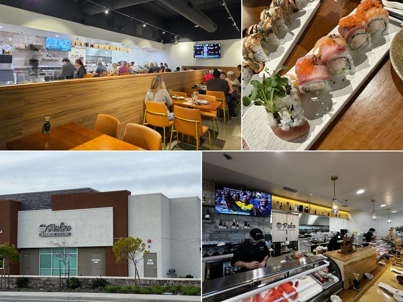 Roku Japanese Cuisine 4200 Thrive Dr. STE 100, Roseville