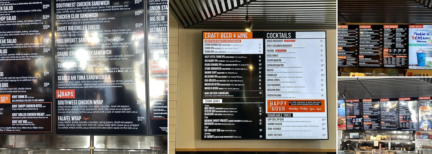 The Stand - American Classics Redefined Menu