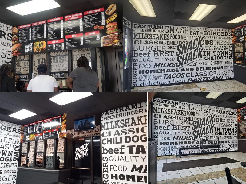 Snack Shack Menu