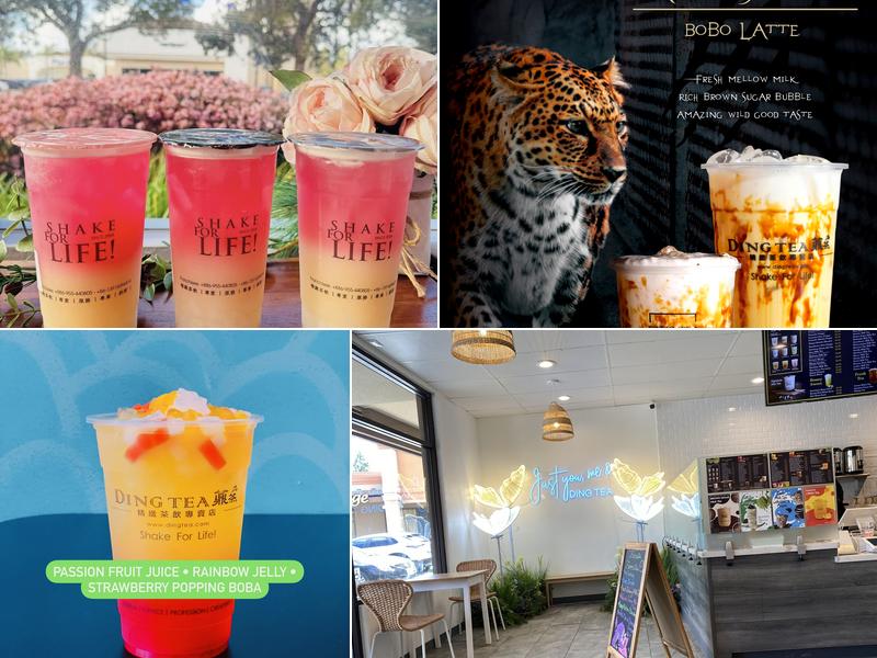 Ding Tea Rancho Bernardo Menu