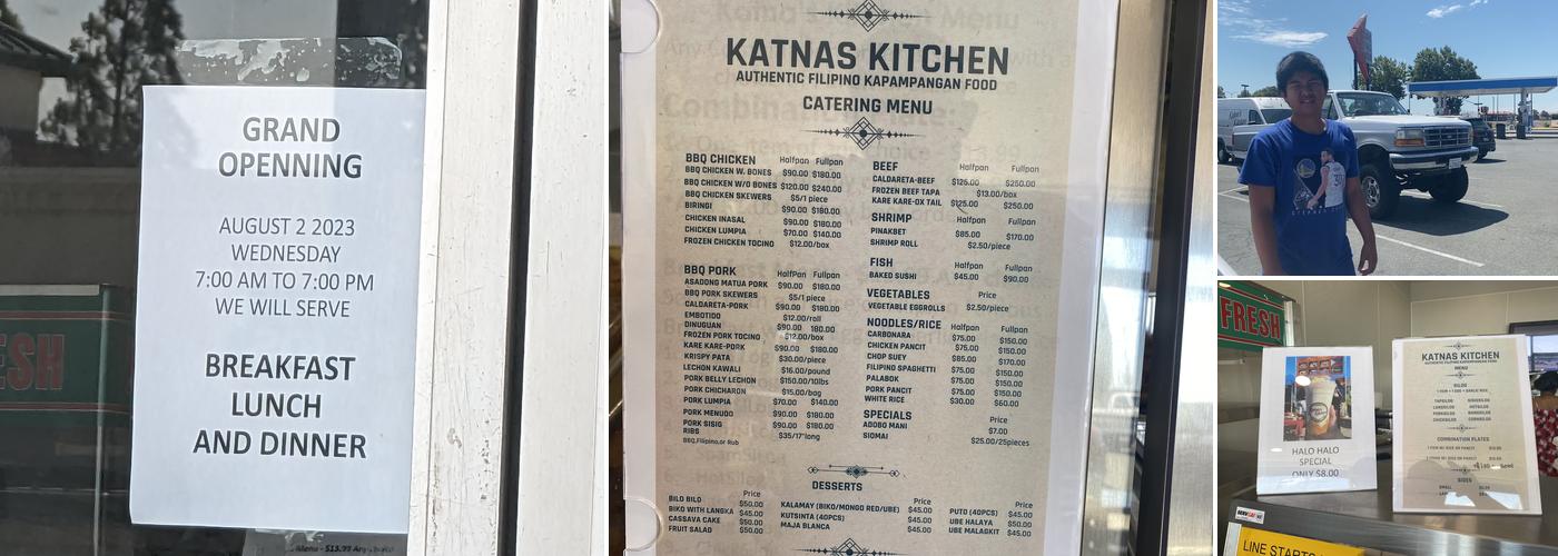 Katna's Kitchen Menu