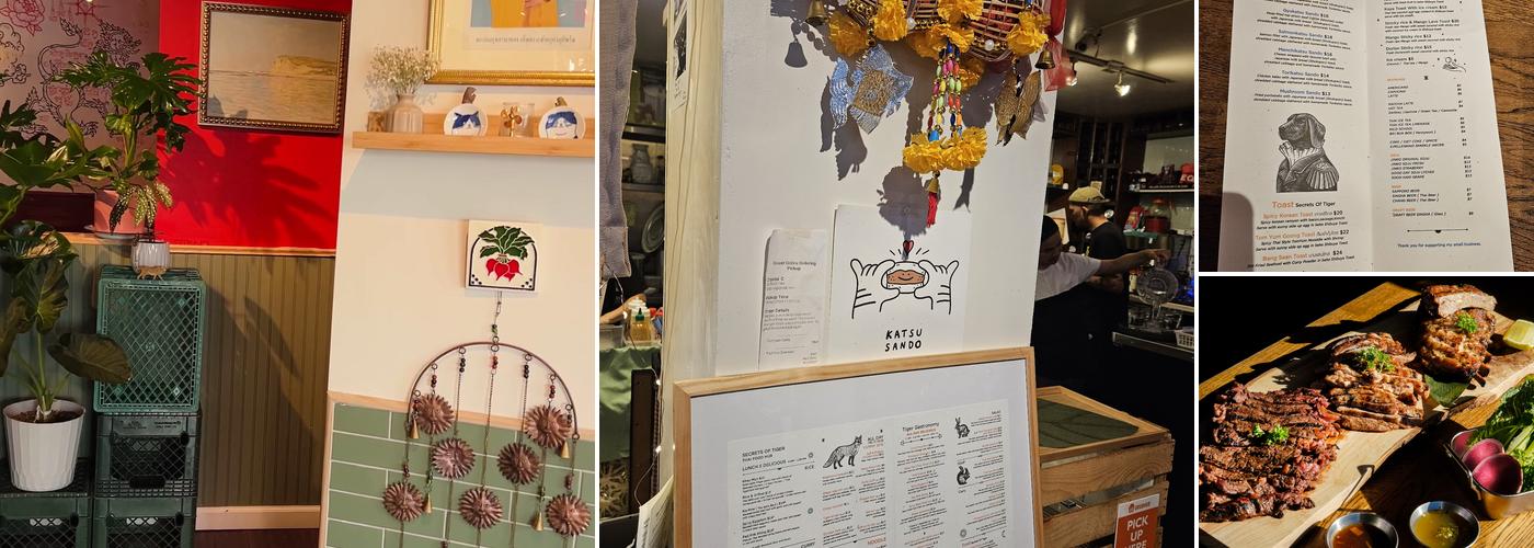 Secrets Of Tiger Menu