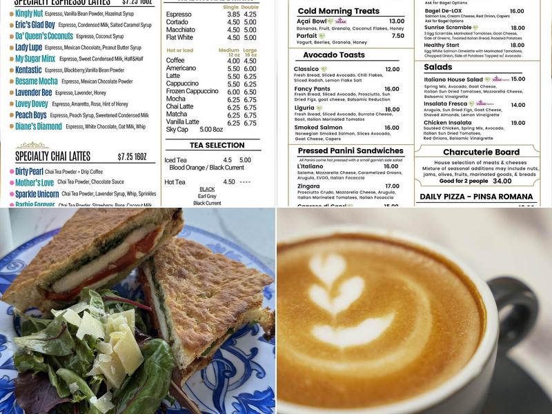Divo Diva Menu