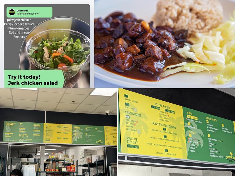 Jamaican Kitchen Menu