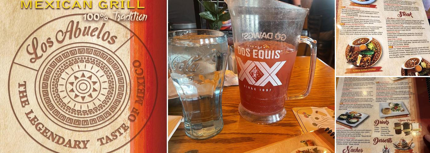 Los Abuelos Mexican Grill Menu