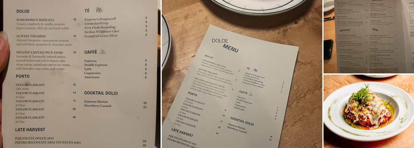 UMMO Menu
